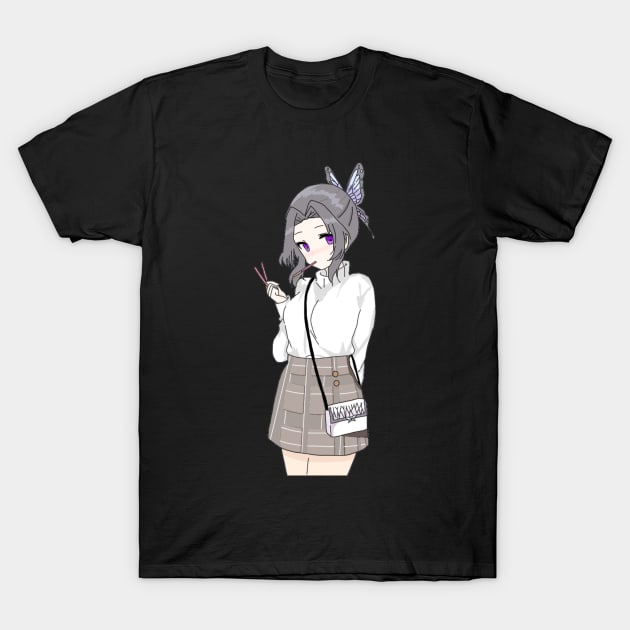 kochou shinobu in regular clothes T-Shirt by Senpaih